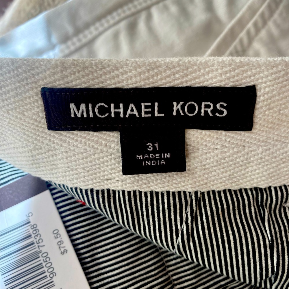 Men’s White Shorts - never worn